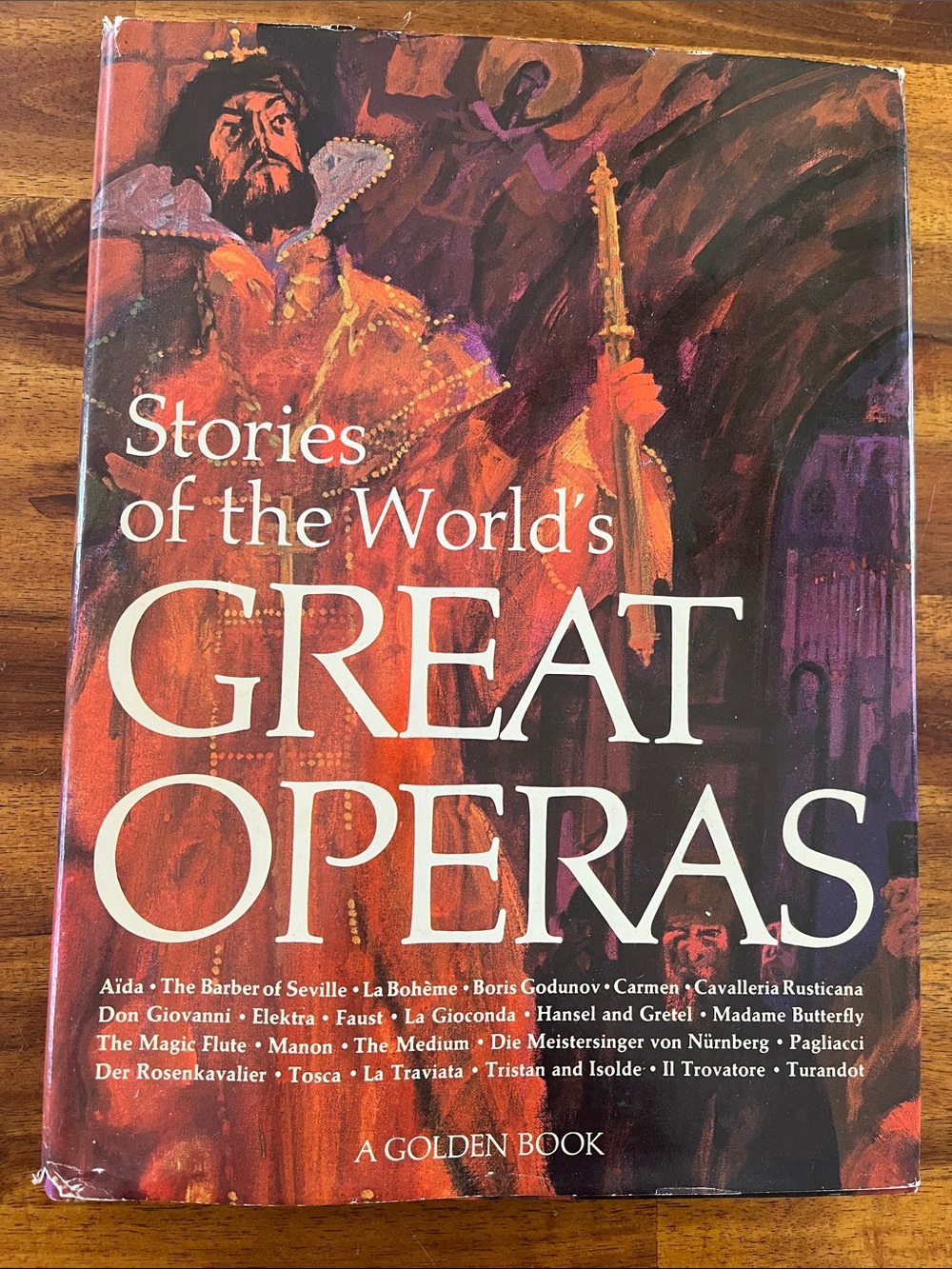 Stories Of The World’s GREAT OPERAS HB/DJ 1968 Robert Shore Illustrations Vtg